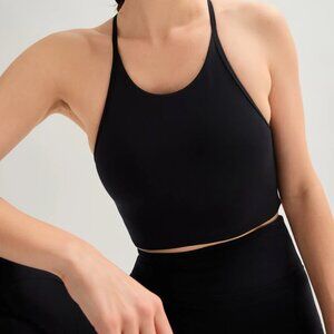NWT Girlfriend Collective Colette Halter Bra